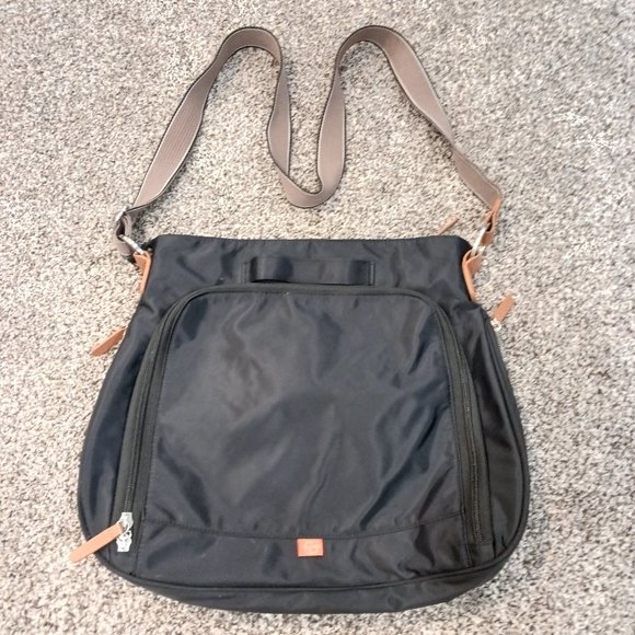Pacapod Diaper Bag - Black with brown accents - Picture 1 of 7